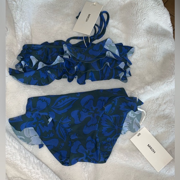 Little girls Two piece bikini set medium MIKOH NWT - Picture 1 of 10